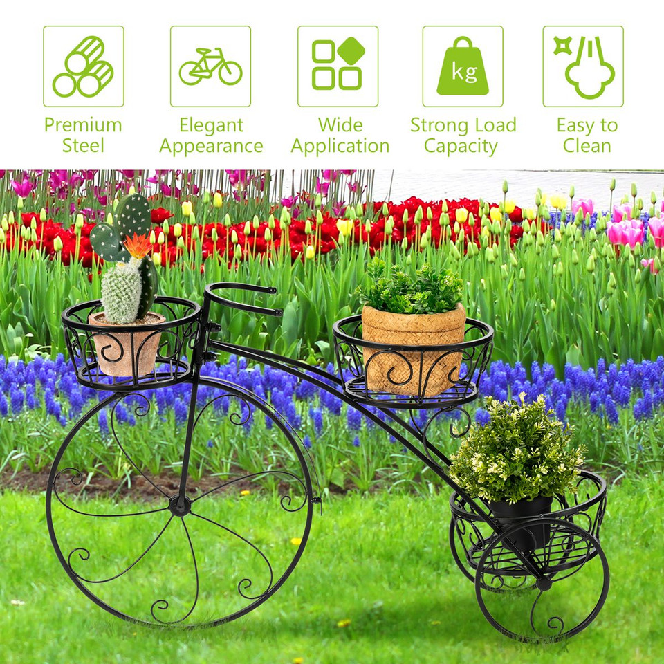 3-Tier Tricycle Plant Stand  product image