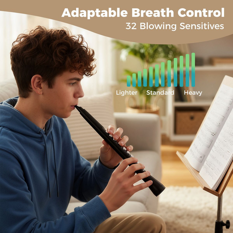 Electronic Saxophone with Wireless MIDI 4-Octave Range  product image
