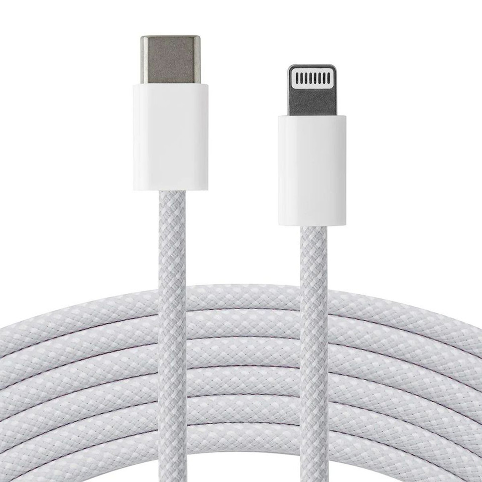 Braided USB-C to Lightning Cable for Apple Devices product image