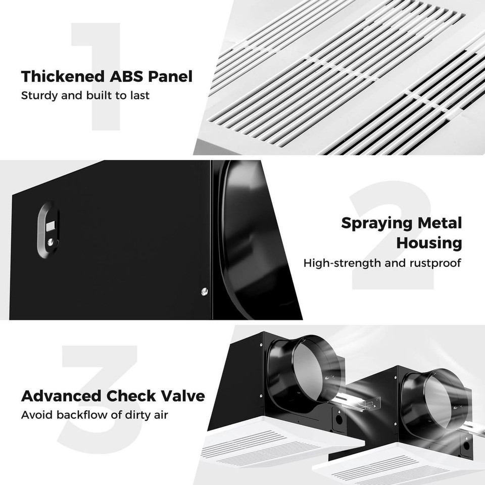 200CFM Bathroom Exhaust Fan product image
