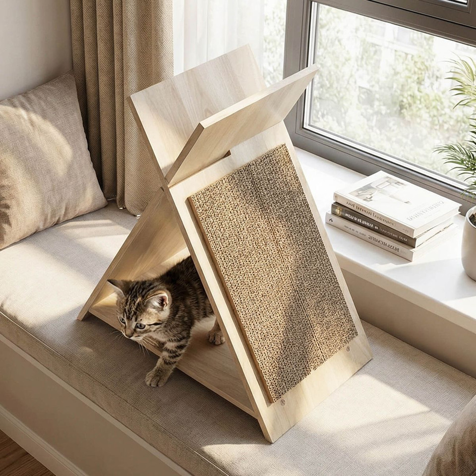 Triangle Cat Scratcher  product image