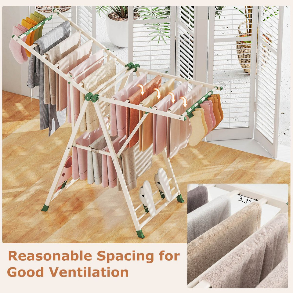 Foldable Metal Laundry Drying Rack product image