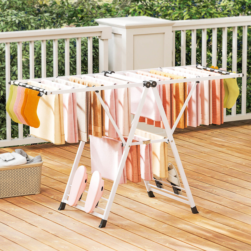 Foldable Metal Laundry Drying Rack product image