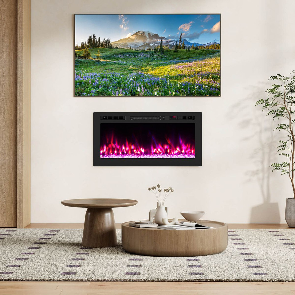 Smart Wi-Fi Electric Fireplace product image