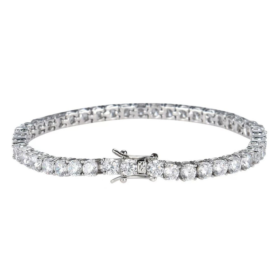 18K Gold Plated Classic Tennis Bracelet  product image