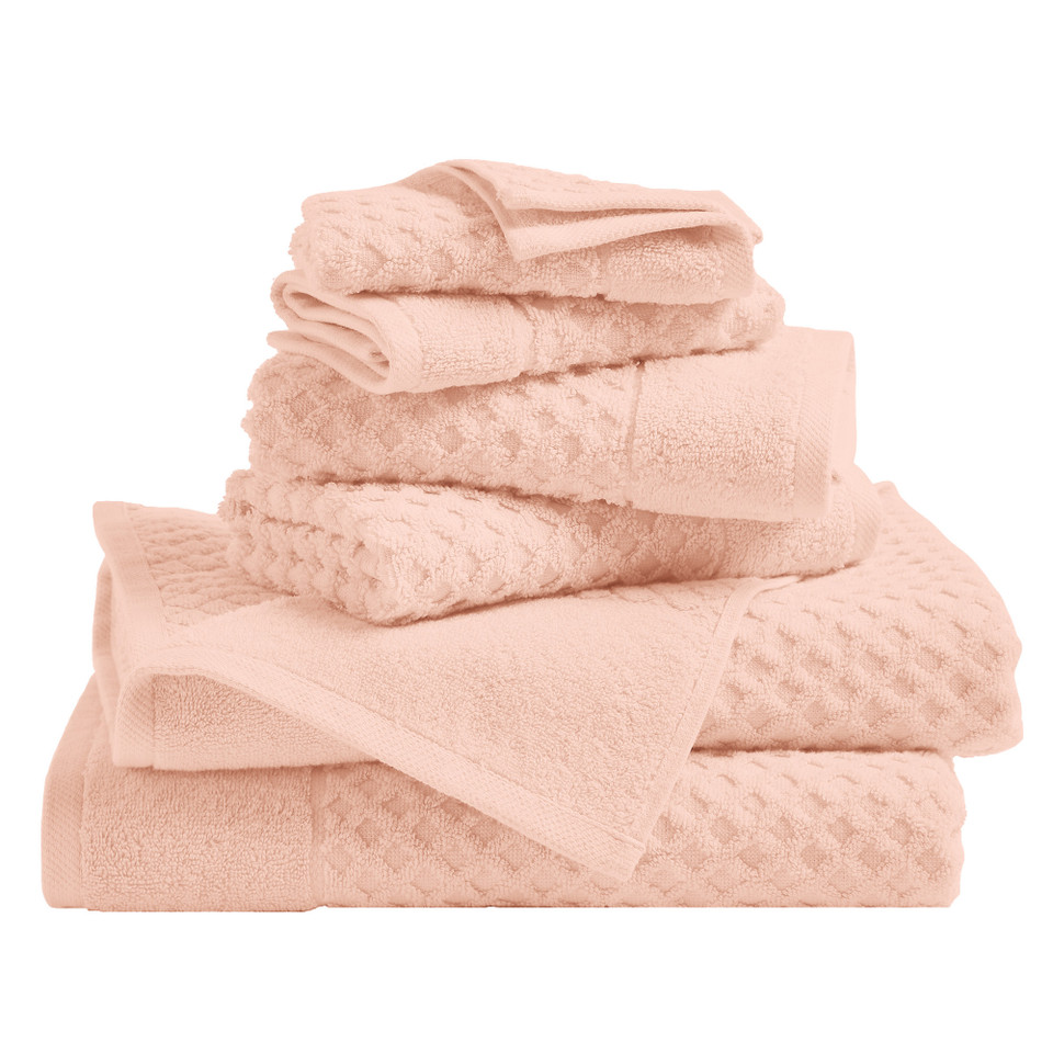 Waffle Diamond Bath Towels (2, 4, or 6-Pack) product image