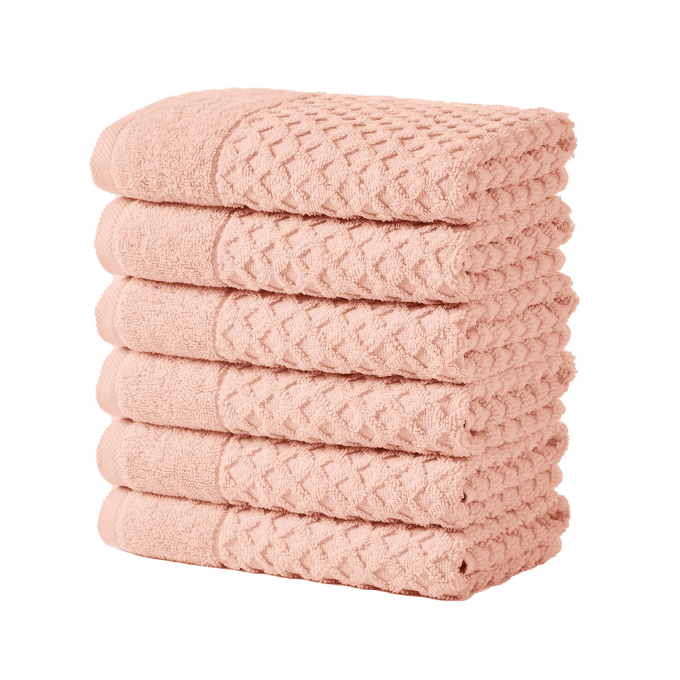 Waffle Diamond Bath Towels (2, 4, or 6-Pack) product image