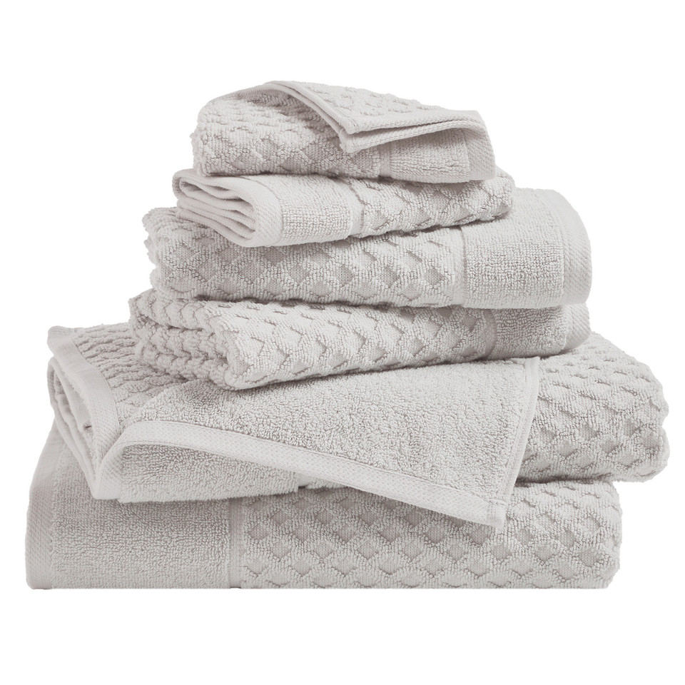 Waffle Diamond Bath Towels (2, 4, or 6-Pack) product image