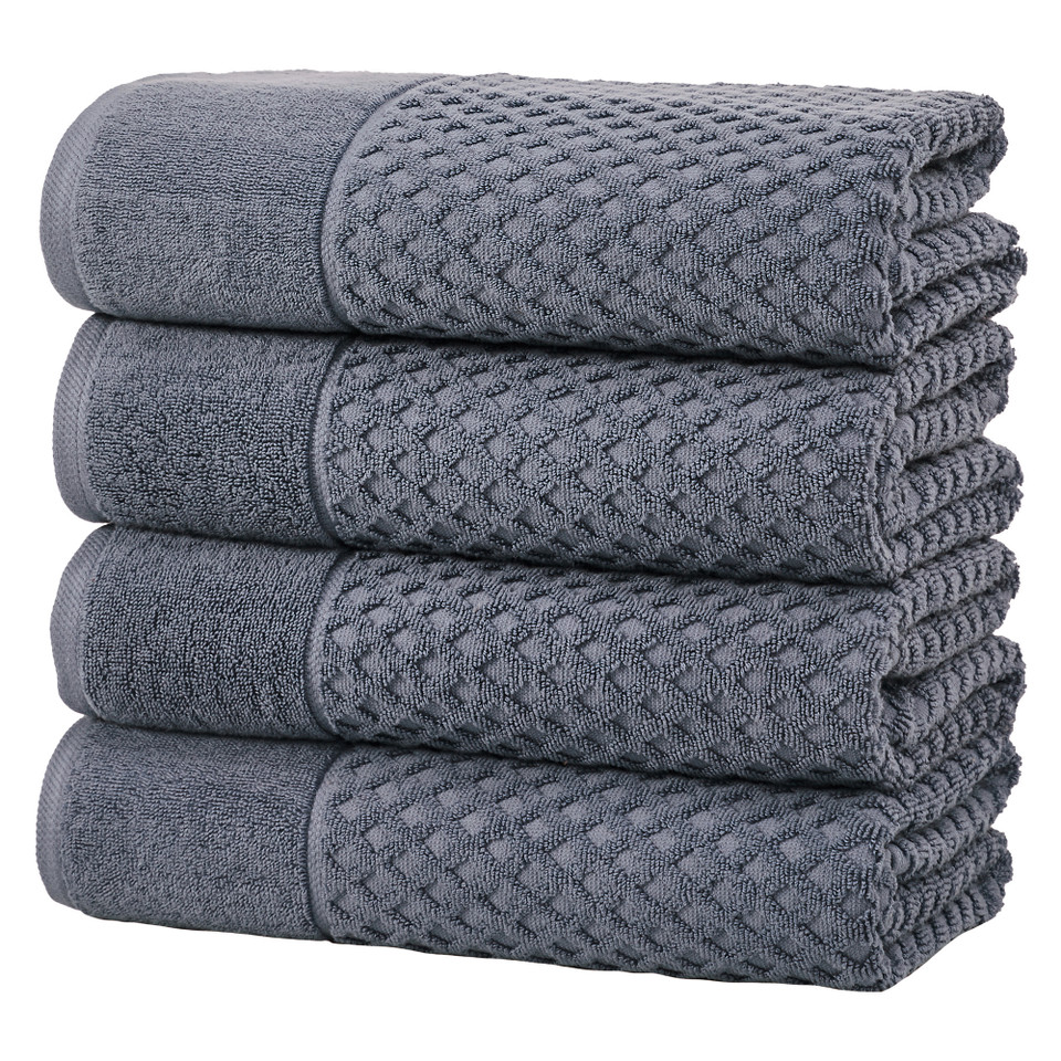 Waffle Diamond Bath Towels (2, 4, or 6-Pack) product image