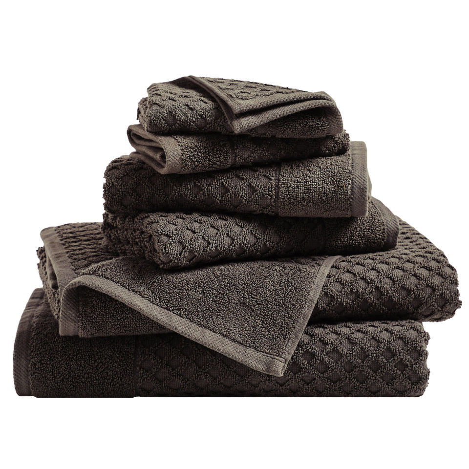 Waffle Diamond Bath Towels (2, 4, or 6-Pack) product image