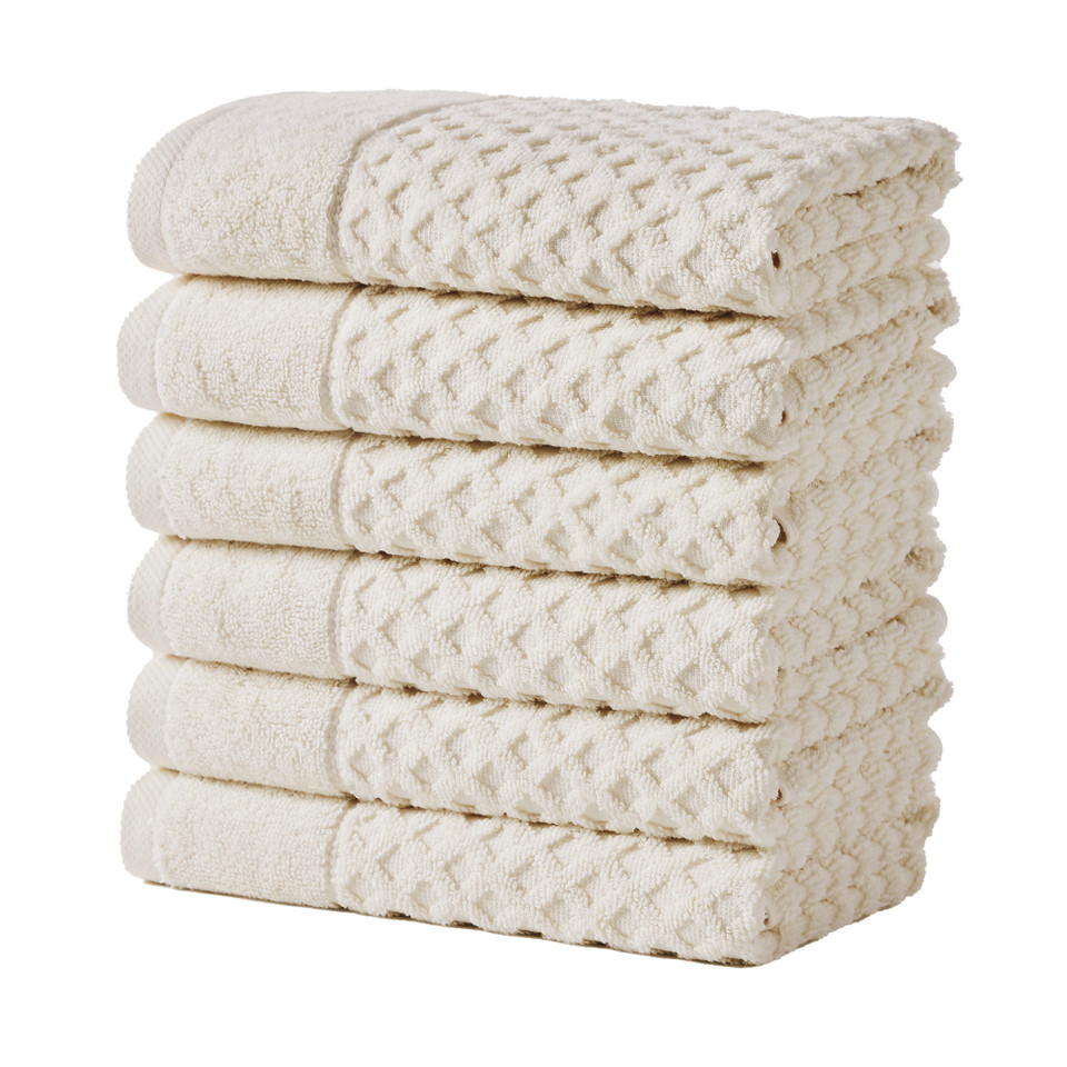 Waffle Diamond Bath Towels (2, 4, or 6-Pack) product image