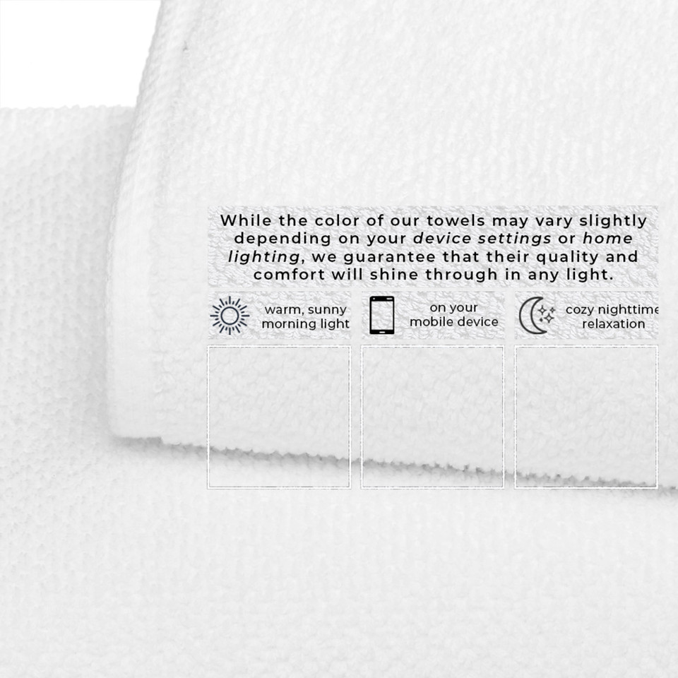 Loop Textured Bath Towels (2, 4, 6, or 12-Pack) product image