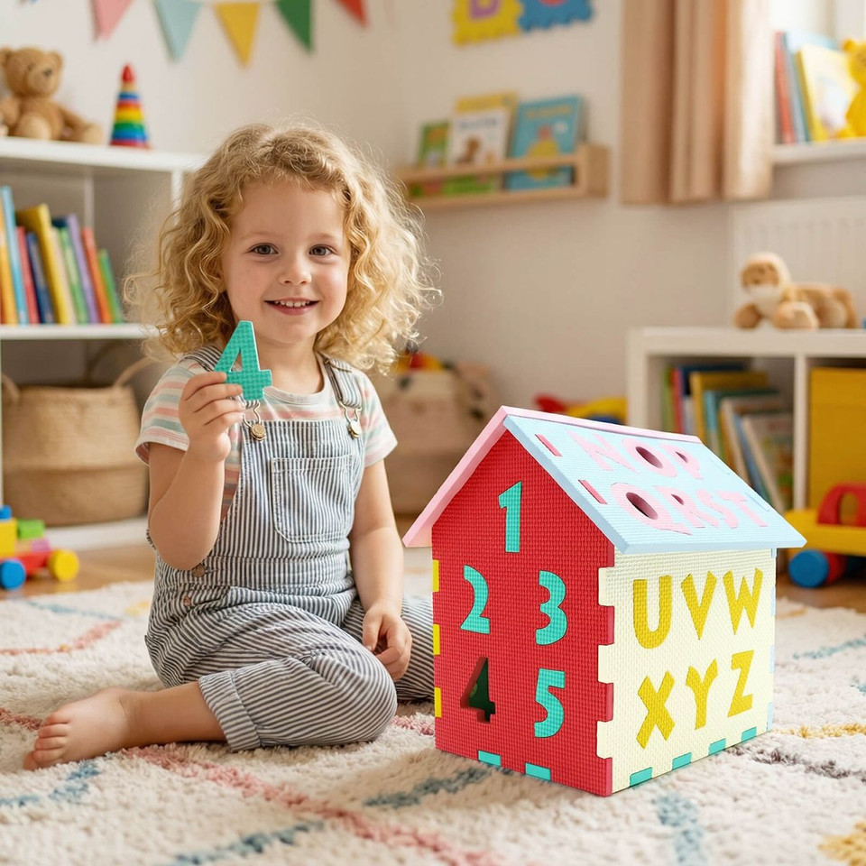 Kids' Soft Foam Playhouse (7 Pieces) product image