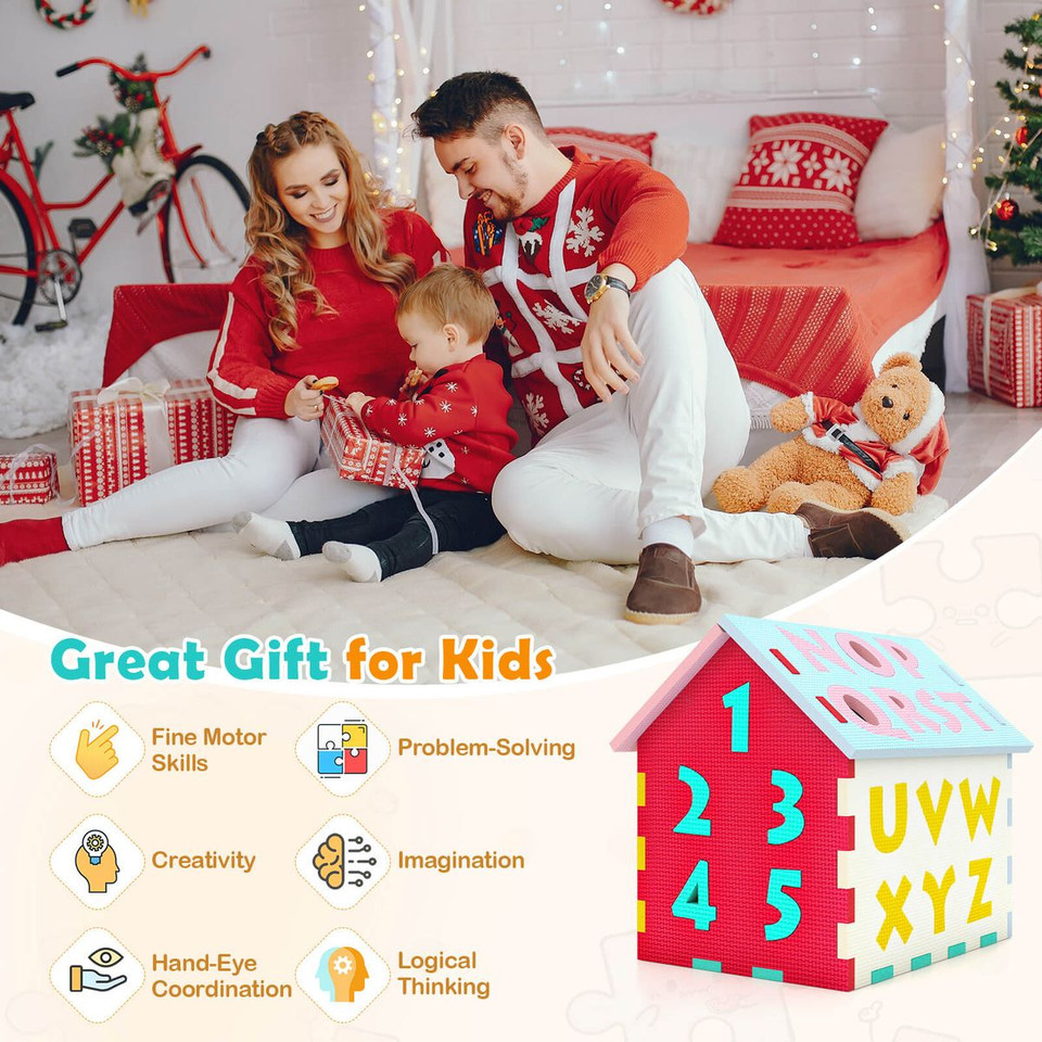 Kids' Soft Foam Playhouse (7 Pieces) product image