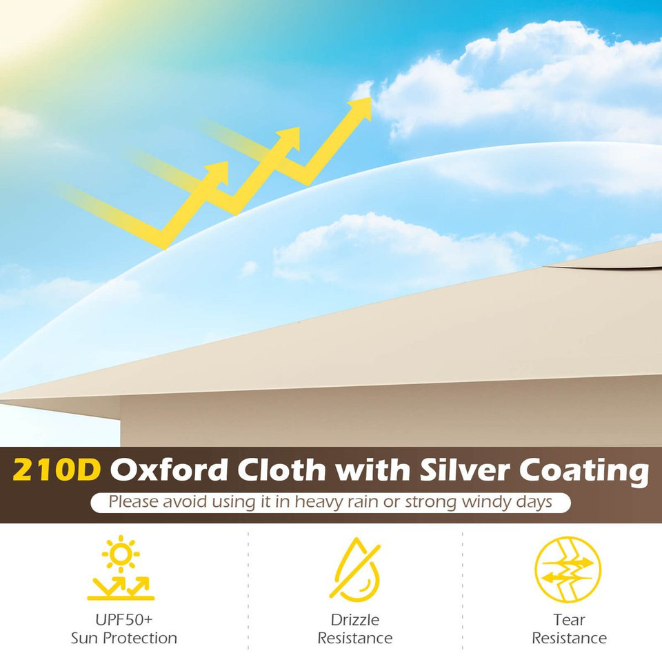 Easy Pop-up Canopy with Mesh Screen Netting product image