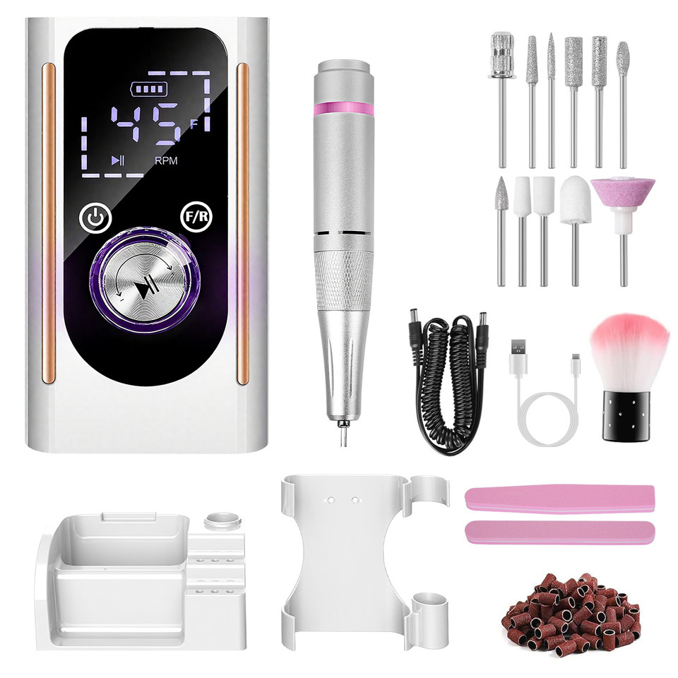 Cordless Electric Nail Drill Kit product image