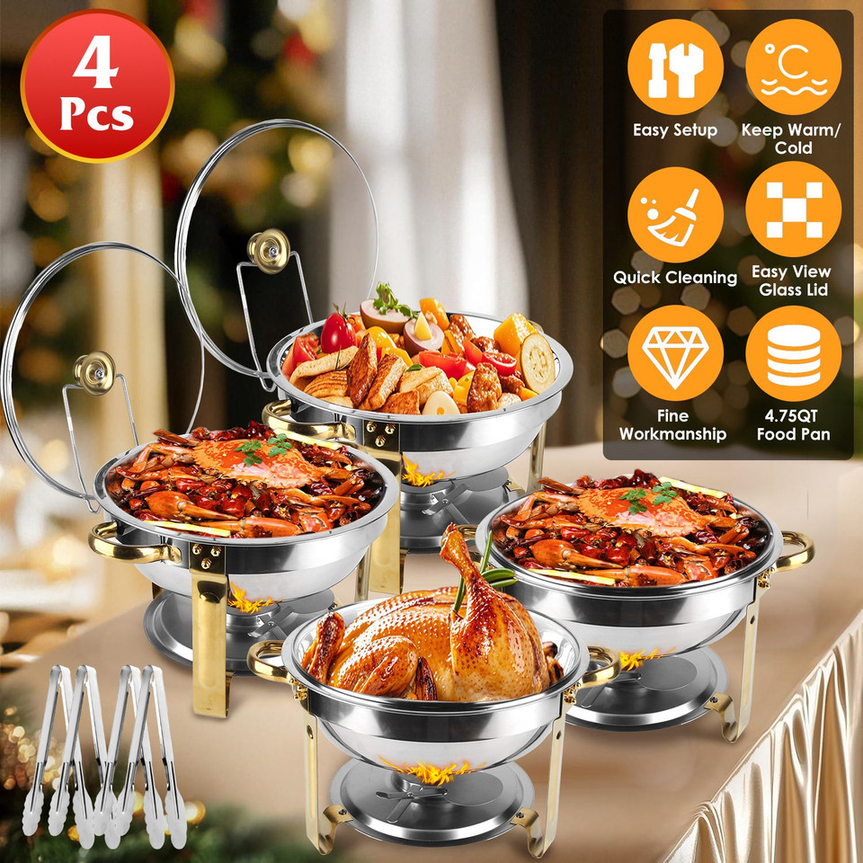 Chafing Dish Buffet Set (4-Pieces) product image