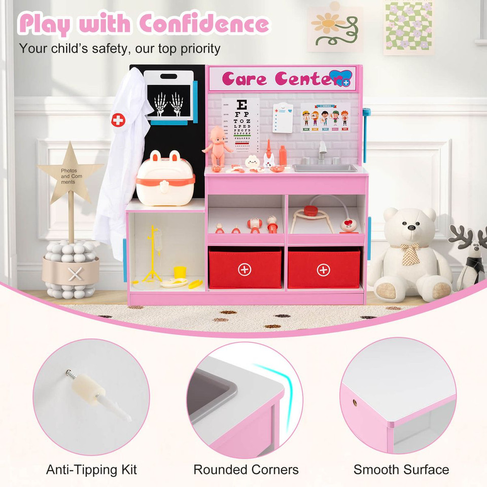 Interactive Medical Playset with Carrying Case and Accessories product image