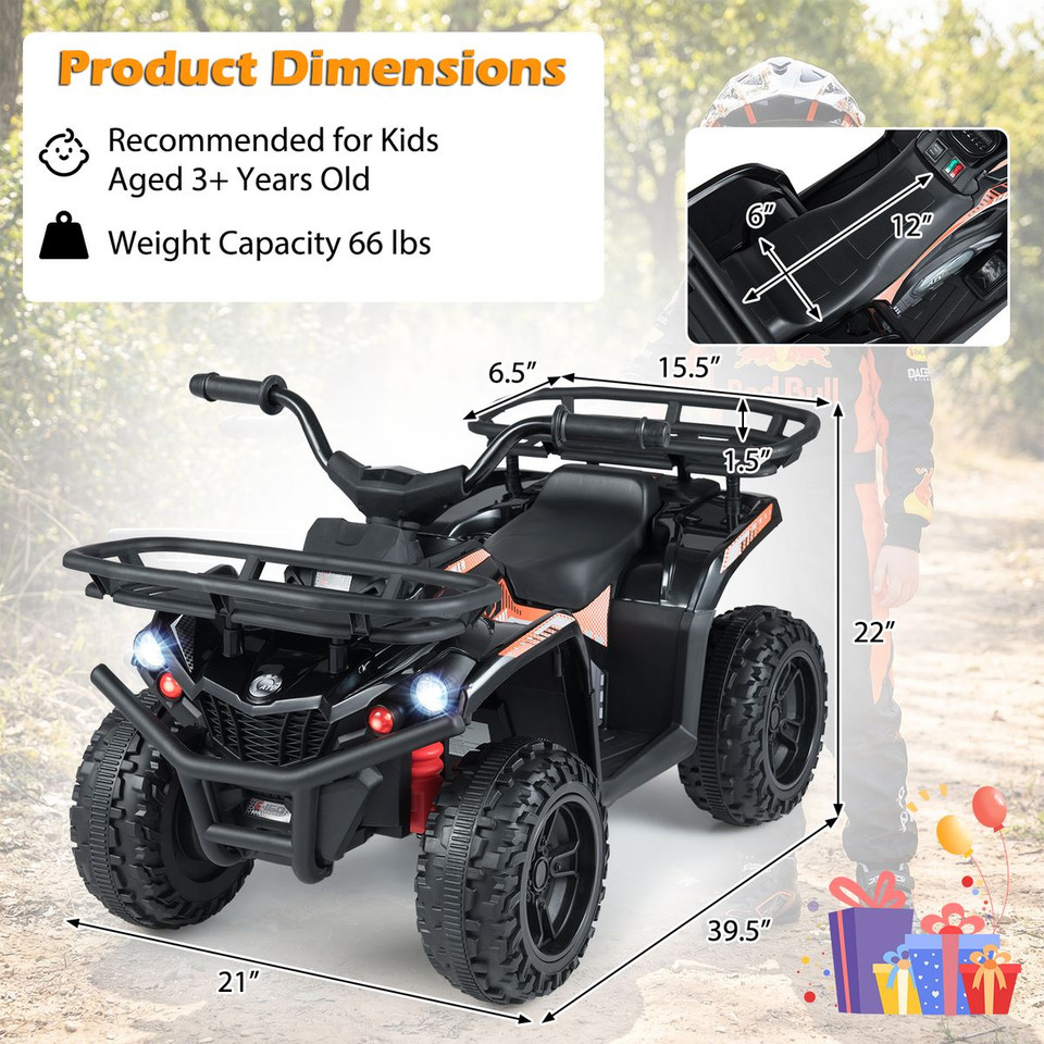 Kids' Electric Ride-on ATV  product image