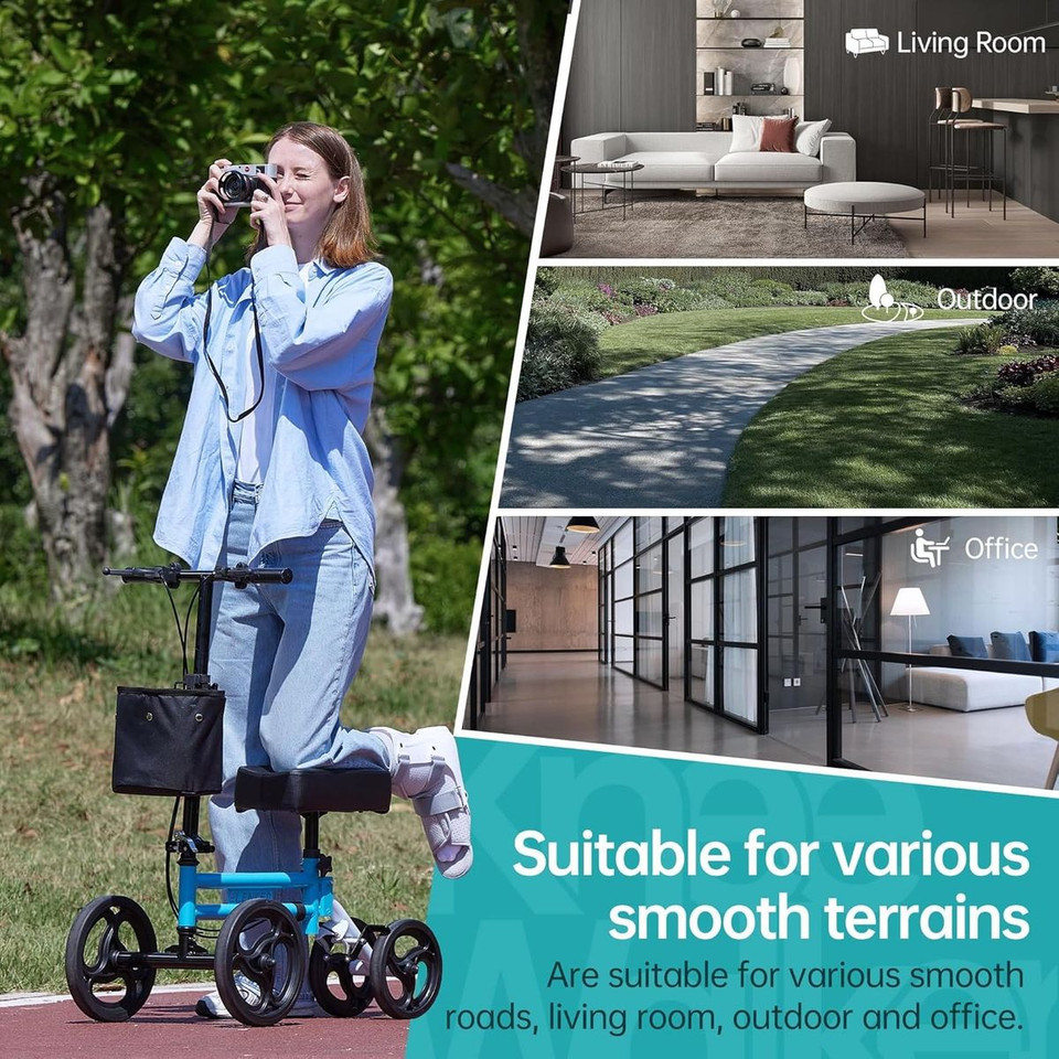 Elenker Steerable Medical Knee Scooter product image