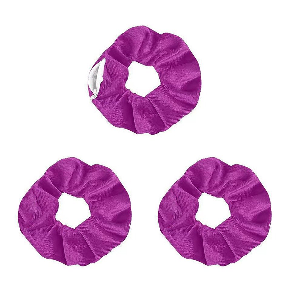 Scrunchie With Hidden Zippered Pocket (3-Pack) product image