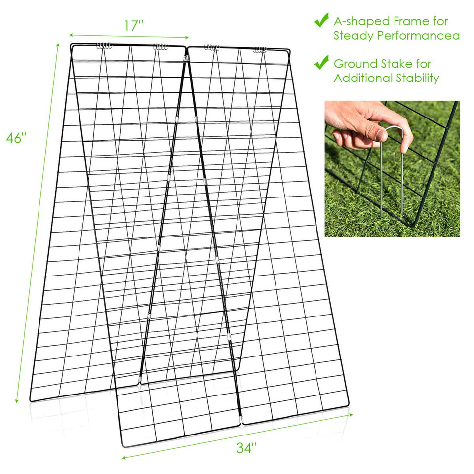  A-Frame Foldable Trellis Plant Support (4-Pack) product image