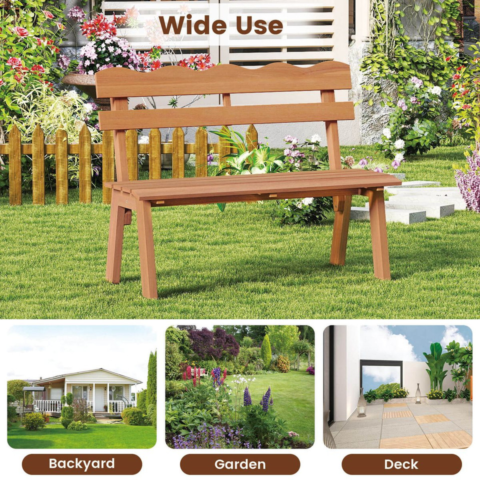  Outdoor Acacia Wood Bench  product image
