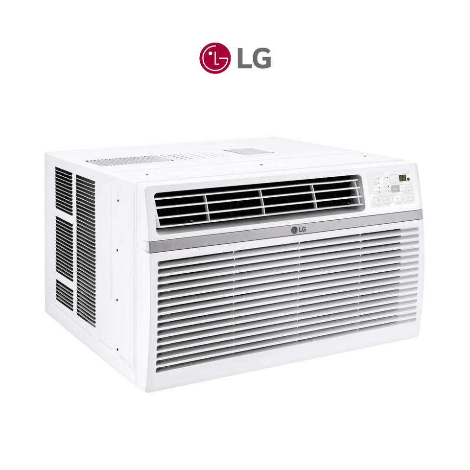 LG 10,000 BTU 115V  Electronic Window Air Conditioner and Remote product image