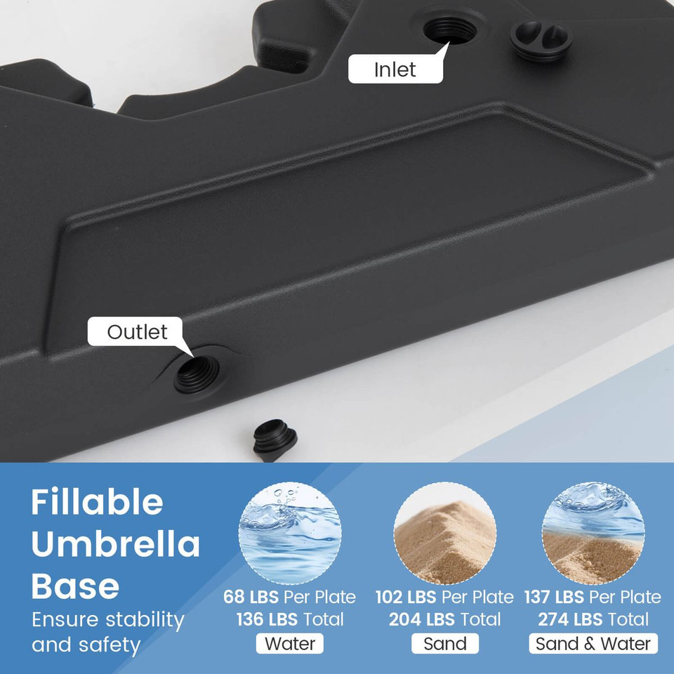 Patio Umbrella Base with Handles product image