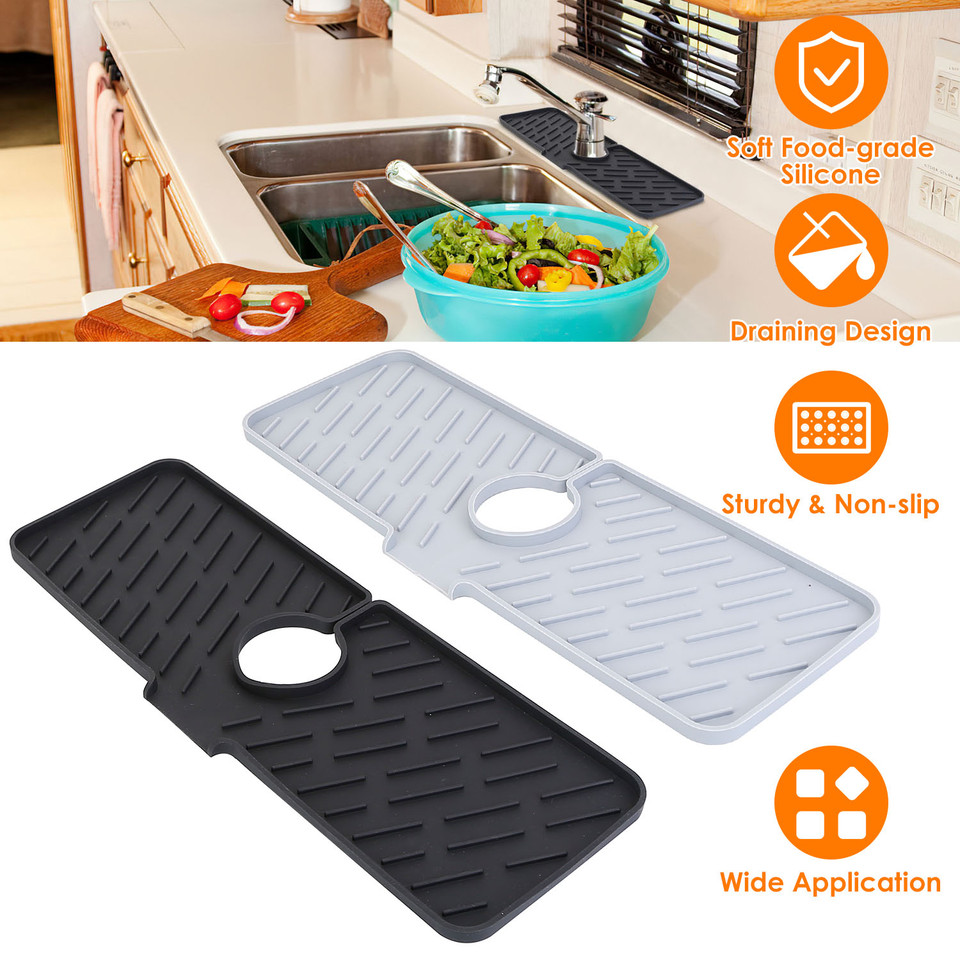Silicone Kitchen Faucet Splash Guard  product image