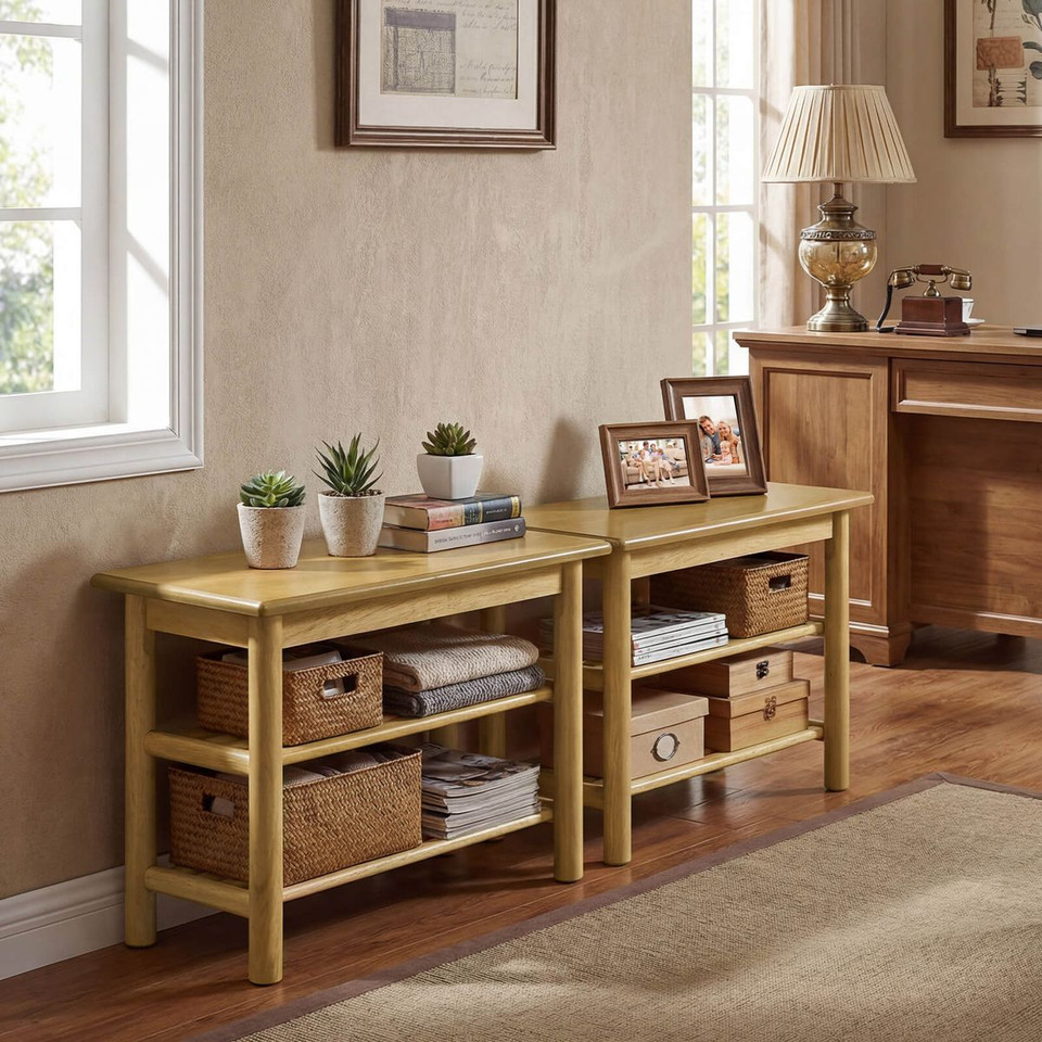 3-Tier Freestanding Shoe Rack Bench product image