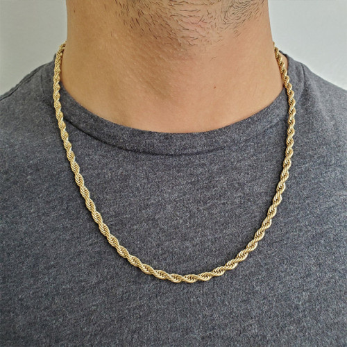 24" Italian Rope Link Chain product image