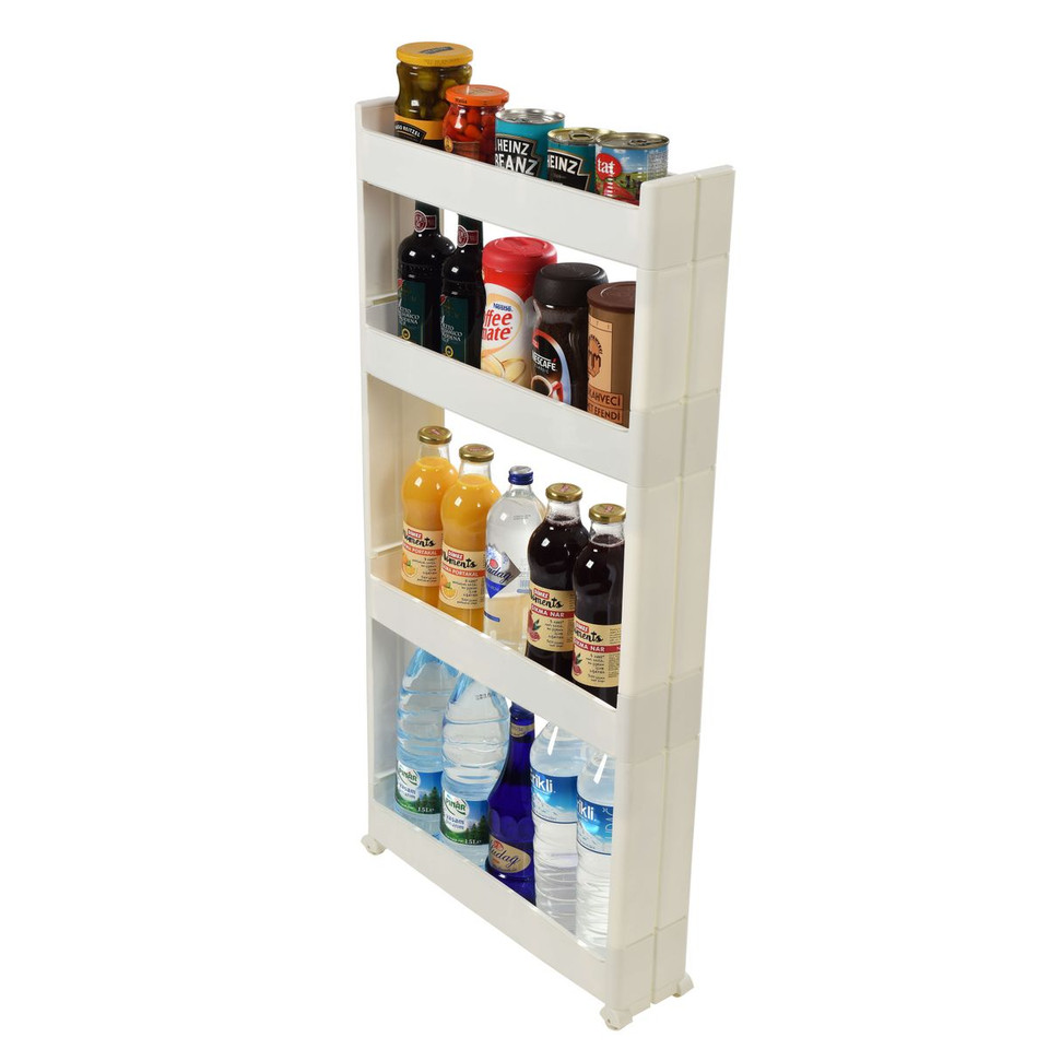 Rolling Utility Cart with Detachable Trays product image