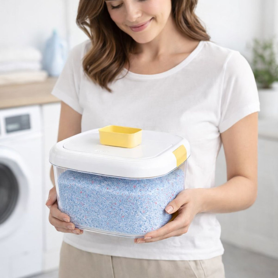 Clear Airtight Storage Container with Scoop product image