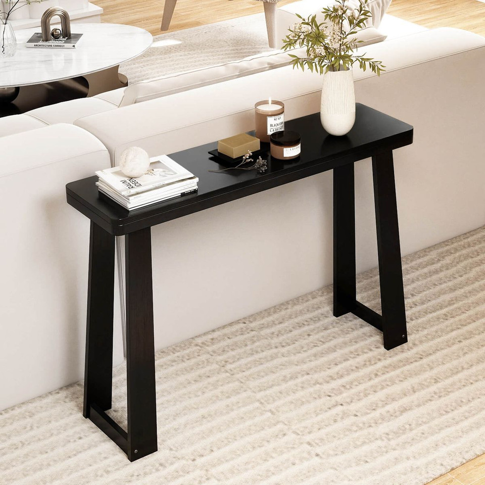 43" Console Table with Rubberwood Construction  product image