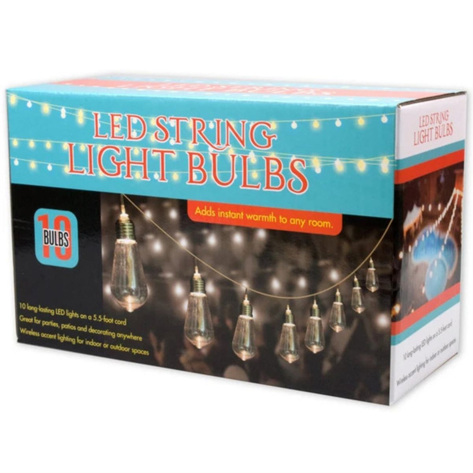 5.5’ String LED Light Bulbs (10-Bulbs) product image