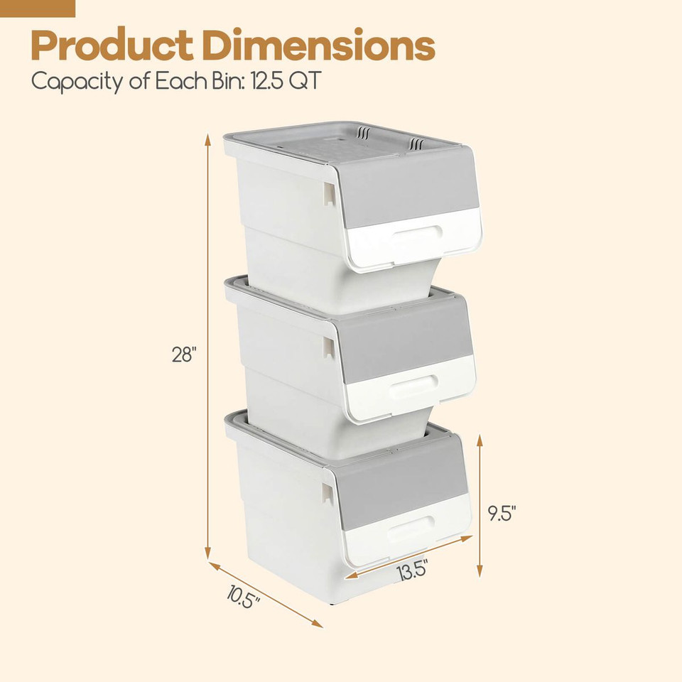 Storage Bins (3 Piece Set) product image