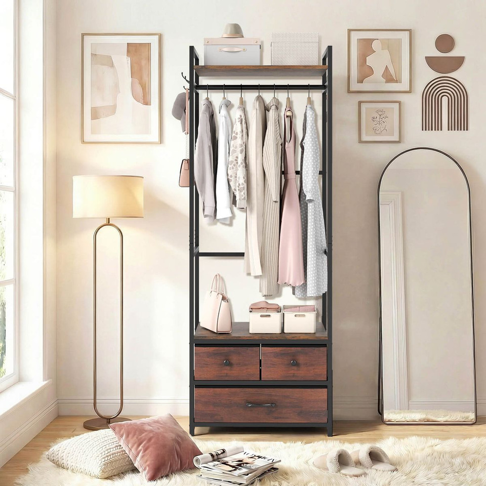 Metal Frame Clothing Rack product image
