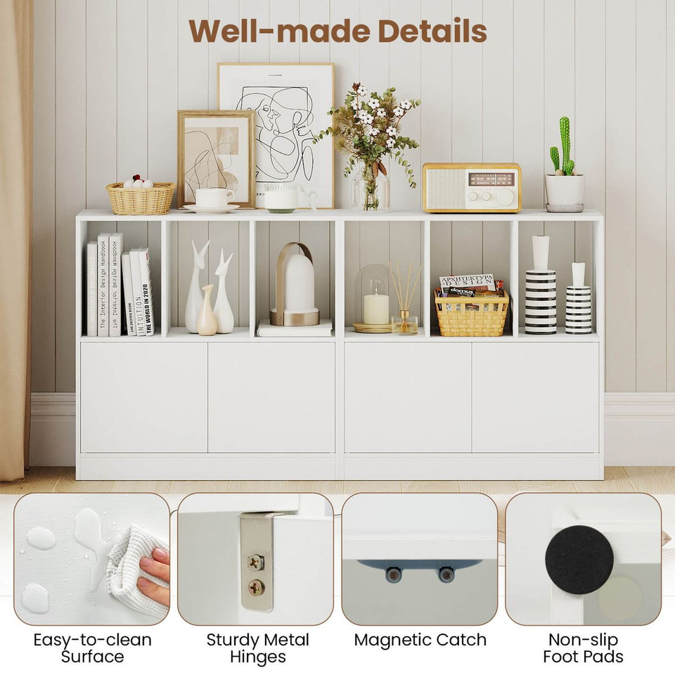 Cube Bookcase with Doors and Cabinet product image