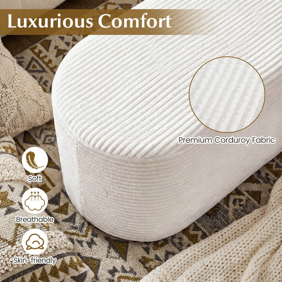 Upholstered Ottoman Bench product image