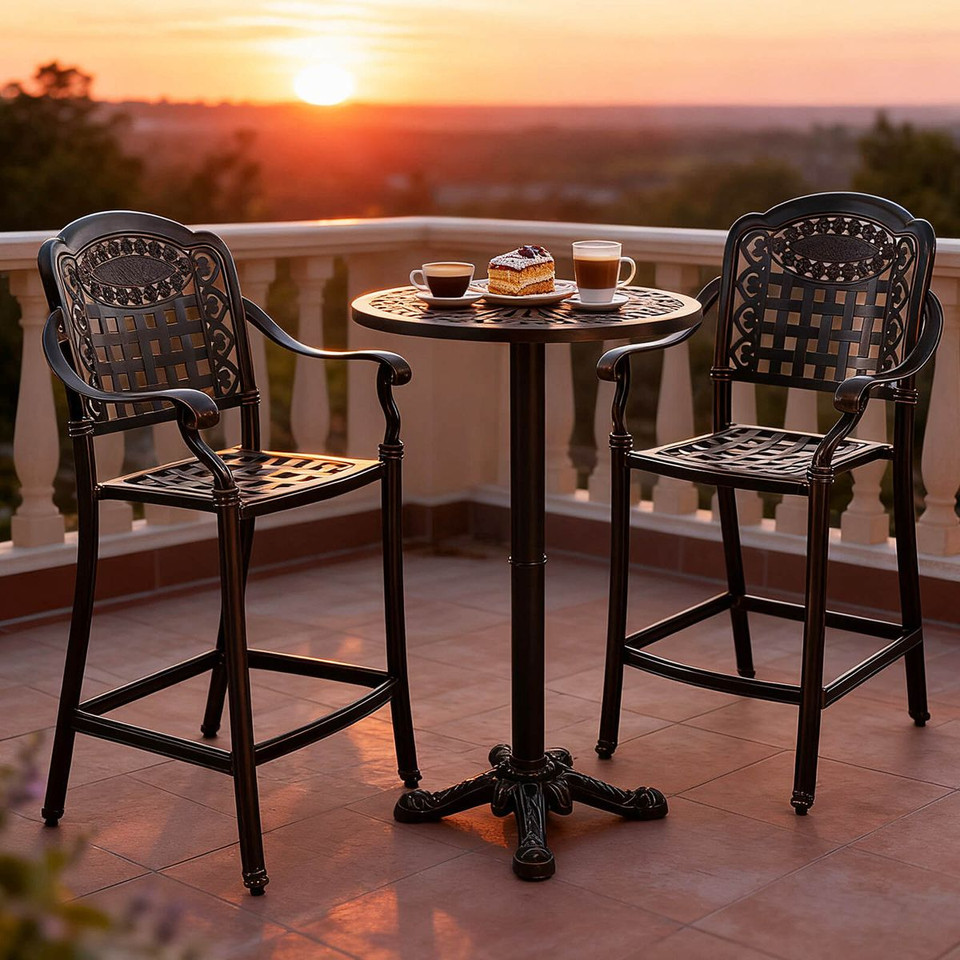 25.5” Outdoor Bar Stool  (Set of 2 or 4) product image