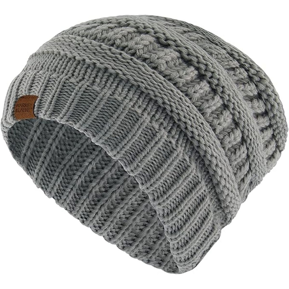 Market & Layne Women's Warm Winter Beanie (2-Pack) product image