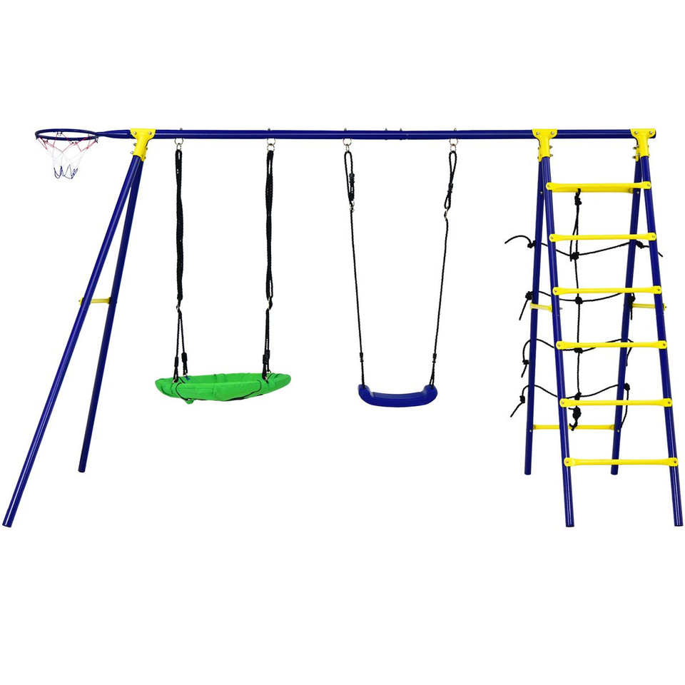 5-In-1 Outdoor Kids' Swing Set  product image