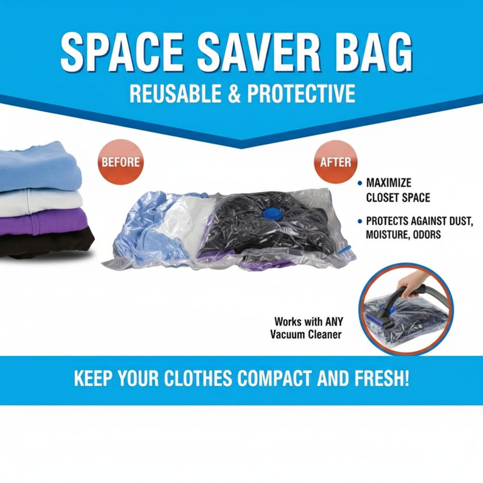 Vacuum Seal Storage Bag (2-Pack) product image