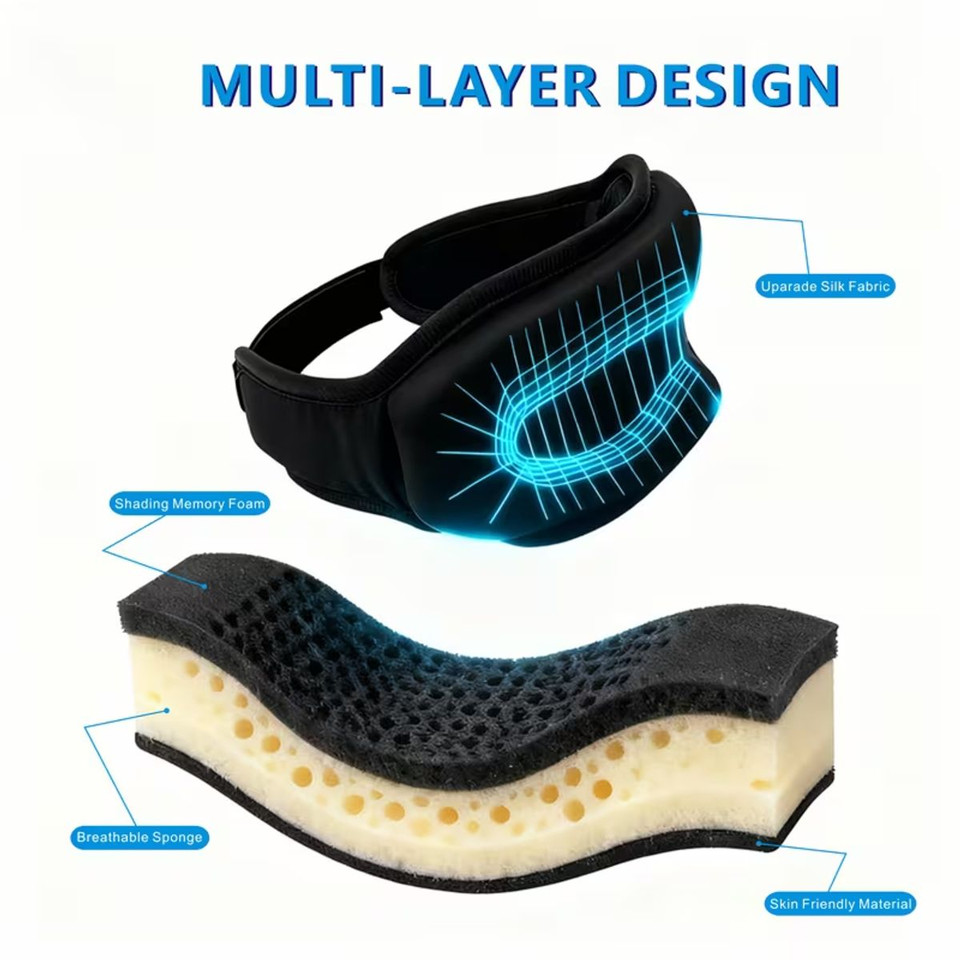 Bluetooth Sleep Eye Mask with Built-in Headphones product image