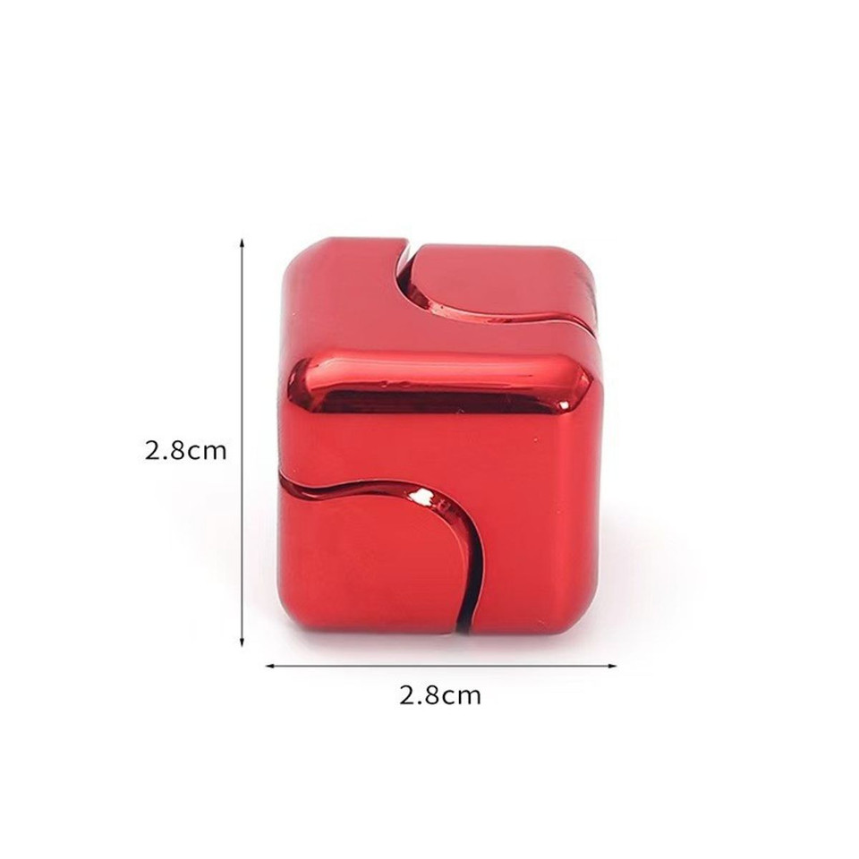 Premium Metal Cube Fidget Spinner product image