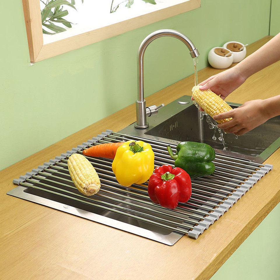 Kitchen Sink Foldable Dish Drainer product image