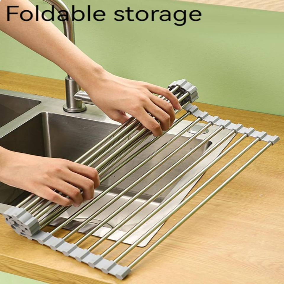 Kitchen Sink Foldable Dish Drainer product image