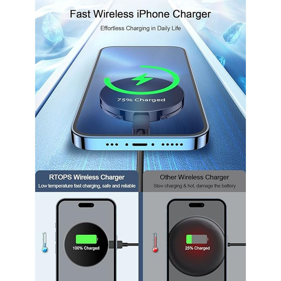 RTOPS Magnetic Wireless Charger product image