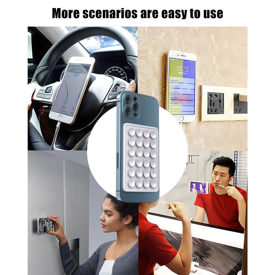 Silicone Suction Cup Phone Grip (5-Pack) product image